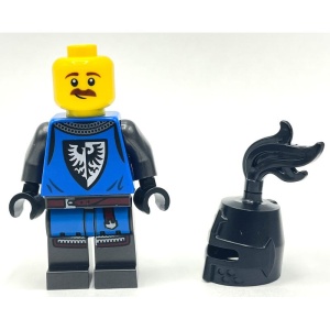 cas576 Ridder, Zwarte Valk helm met gleuf NIEUW * - Img 2