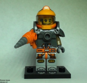 col12-6 Space Miner met boor en voetstuk NIEUW *0M0000 - Img 2