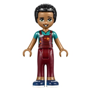 frnd262 Friends- Dean, donkerrode broek, donkerturquoise NIEUW *2M0000