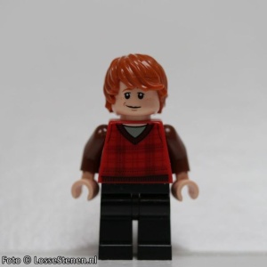 hp113 HP Ron Weasley, Tartan Vest, zwarte benen NIEUW *0M0000