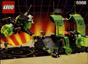 INS6988-G 6988 BOUWBESCHRIJVING- Alpha Centauri Outpost gebruikt *LOC RB