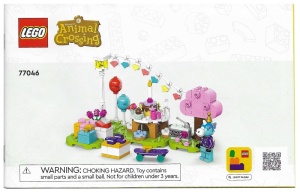 INS77046 77049 Animal Crossing: Julian's Birthday Party NIEUW *