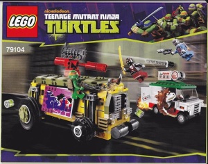 INS79104 79104 BOUWBESCHRIJVING- The Shellraiser Street Chase NIEUW *