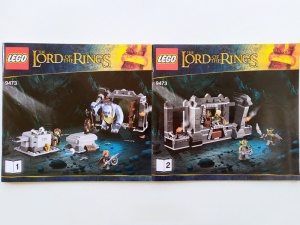 INS9473 9473 BOUWBESCHRIJVING- The Mines of Moria (2) NIEUW *