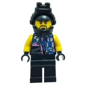njo414G Ninjago: Scooter gebruikt *0M0000