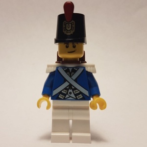 pi153 Bluecoat Soldier 1- Glimlach scheve mond NIEUW *0M0000