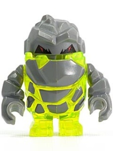 pm005G Power Miners- Rock monster sulfurix (Trans neon groen) gebruikt *0M0000 - Img 1