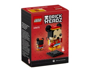 Set 40673-G BrickHeads Spring Festival Mickey Mouse, met doos (99% compleet) gebruikt * - Img 2