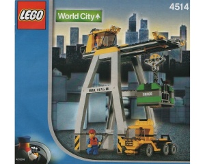 Set 4514 Cargo Craine NIEUW *