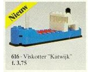 Set 616-G Cargo Ship, zonder doos gebruikt * - Img 2