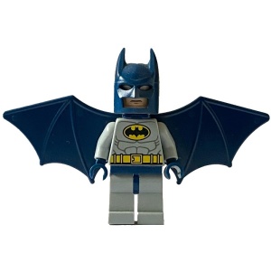sh0019 Batman- Grijs pak met vleugels e n jetpack NIEUW *0M0000