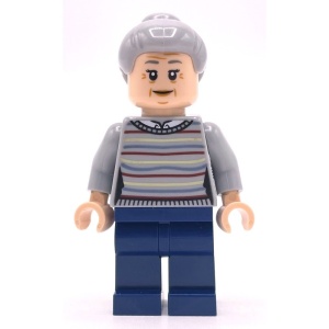 sh0721 Superheroes- Aunt May- Light Bluish Gray sweater NIEUW *0M0000 - Img 2