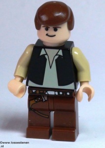 sw0179 Star Wars- Han Solo, Light Flesh (UCS Falcon NIEUW *0M0000