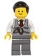 twn251 Bank Manager Grijs vest NIEUW *0M0000