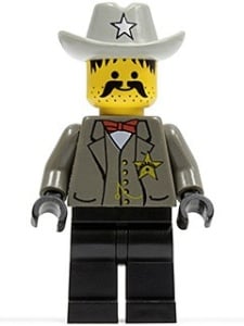 ww021G Wild West- Sheriff gebruikt *0M0000