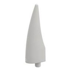 11089-1 Flexibele hoorn middengroot hol wit NIEUW *0K000
