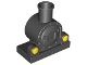 13531pb01-11 DUPLO Lokomotieffront stoomlok zwart NIEUW *