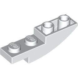 13547-1 Omgekeerde dakpan 4x1 rond wit NIEUW *1B105
