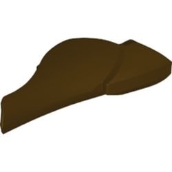 21562-120 Kniebescherming voor groot figuur bruin, donker NIEUW *0L0000