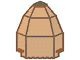 2409-18G Ruit 10x10x12 kwartdome transparant neonoranje gebruikt *1C013 - Img 2