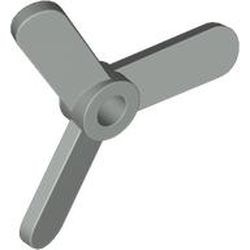 2421-9G Propellor L3 diameter- smalle bladen lichtgrijs (klassiek) gebruikt *1D042