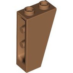 2449-150 Omgekeerde dakpan 75 graden 2x1x3 caramel, midden NIEUW *1B244