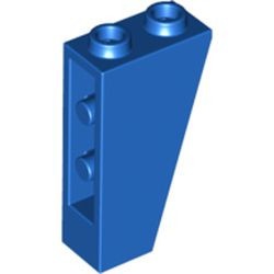 2449-7G Omgekeerde dakpan 75 graden 2x1x3 blauw gebruikt *1B404