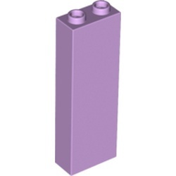 2454-154 Steen 1x2x5 lavender, licht NIEUW *5K0000
