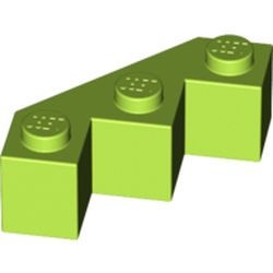 2462-34 Steen 3x3 facet lime NIEUW *1B015