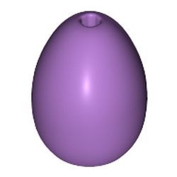 24946-157 Ei zonder decoratie lavender, midden NIEUW *0W007