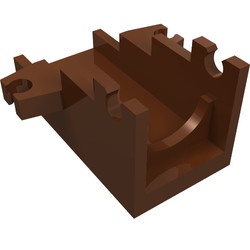 2527-88G Basis kanon bruin, roodachtig gebruikt *0L0000