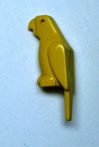 2546-3G Vogel kleine bek geel gebruikt *1E010