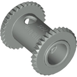 2585-9G Slangen rol 2x2 drum lichtgrijs (klassiek) gebruikt *1F006