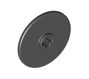 2723-11 Technic Disk 3x3 met asgat zwart NIEUW *0D000