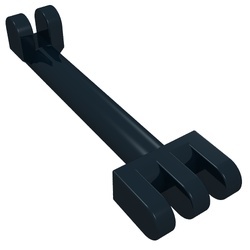 2923-11G Scharnier twee en drie vingers, pantograafhouder zwart gebruikt *0L000