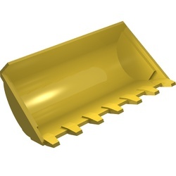 2951-3G Technic Graafschop 8x10 (pakketzending) geel gebruikt *1E007
