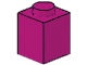 3005-71 Steen 1x1 magenta NIEUW *1B003