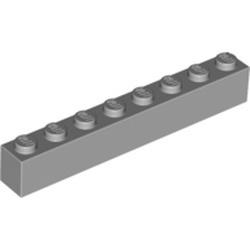 3008-86 Steen 1x8 grijs, licht (blauwachtig) NIEUW *5K0000