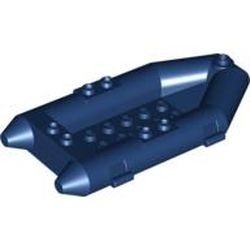 30086-63G Rubberboot klein blauw, donker gebruikt *