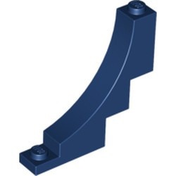 30099-63 Steen,omgekeerde halve boog 1x5x4 blauw, donker NIEUW *1B380
