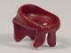 30133-59 Bandana (halsdoek) rood, donker NIEUW *0L0000