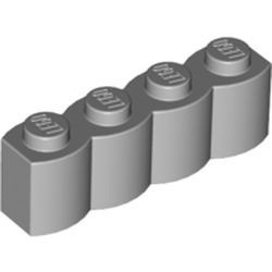 30137-86 Steen 1x4 gewelfd grijs, licht (blauwachtig) NIEUW *1L045