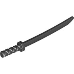 30173-11G Ninja zwaard/Square Guard zwaard zwart gebruikt *1R0000