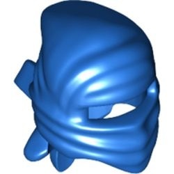 30177-7 Ninja hoofddoek blauw NIEUW *0L0000