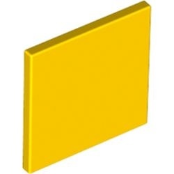 30258-3G Verkeersbord- vierkant, met clip geel gebruikt *1E009