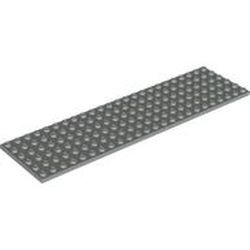 3026-9G Platte plaat 6x24 lichtgrijs (klassiek) gebruikt *1A047
