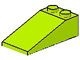 30363-34 BULK: 20x Dakpan 18 graden 4x2 lime NIEUW *1B122