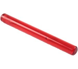 30374-17 Paal lengte 4 noppen (Ook deel lichtzwaard) transparant rood NIEUW *1B055