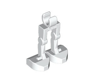 30376-1 Benen mechanisch (o.a. Battle Droid) wit NIEUW *0B0000