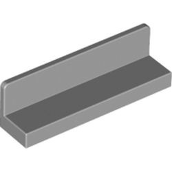 30413-86G Paneel 1x4x1 (bankje lang) grijs, licht (blauwachtig) gebruikt *1B395